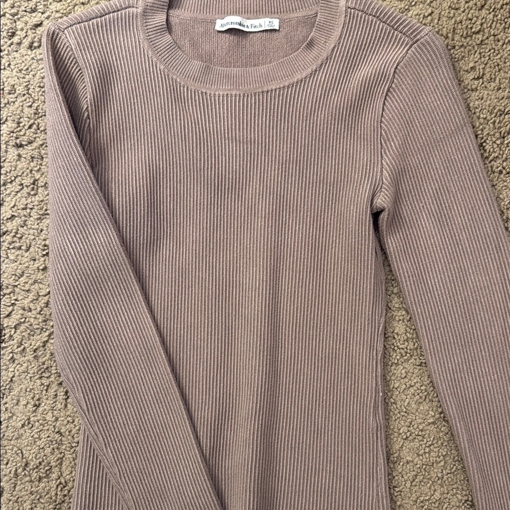 Ribbed Long Sleeve Top